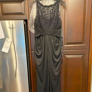 Black bridesmaid dress